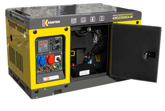 GENERADOR DIESEL KRD23000EA-M 15 kVA