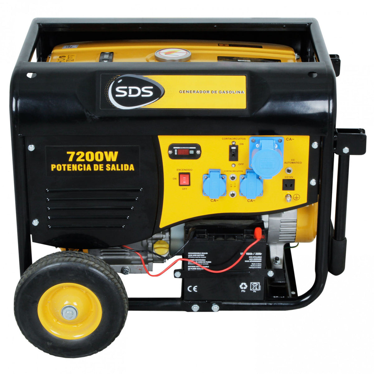Generador Bencinero SDS Power SGG9500EH 8 kW Partida electrica